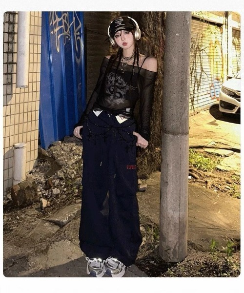 セール】シアー Y2K グランジ トップス（Tシャツ/カットソー）｜DEVICE