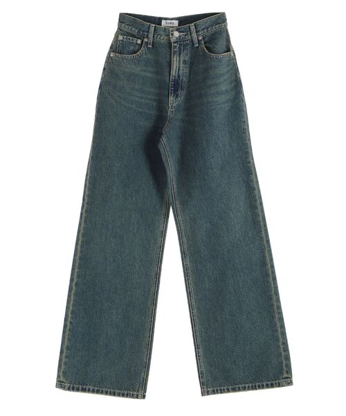 EVRIS(エヴリス)の「BACKスラッシュワイドデニムパンツ(デニムパンツ・レディース・ブラック/ライトブルー/インディゴブルー・SMALL/MEDIUM/X-SMALL)」の4枚目の写真