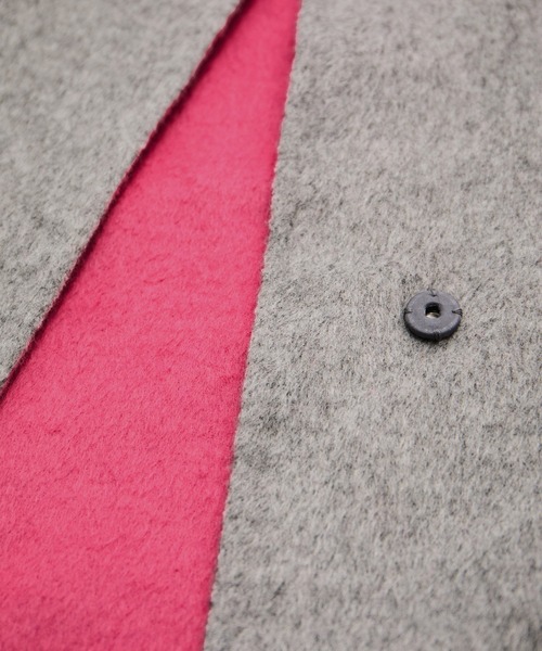le cercle ADAM ET ROPE'(ルセルクルアダムエロペ)の「ダブルフェイスショートコート(その他アウター・レディース・ブラック系その他/ライトグレー/ブラウン・FREE)」の20枚目の写真