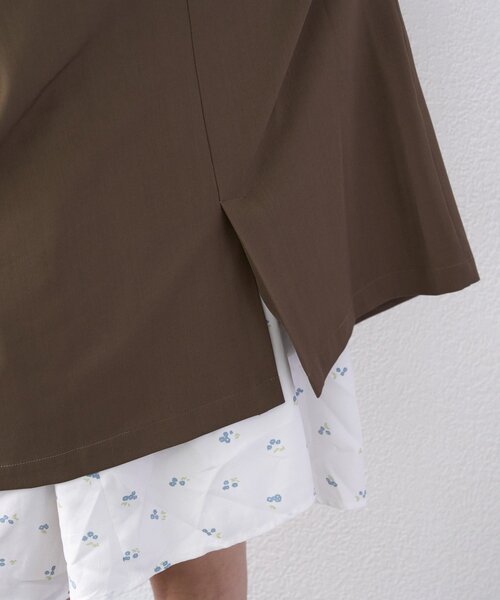 w closet（ダブルクローゼット）の「【25AW】リボンBIGテーラードジャケット（テーラードジャケット・レディース・ピンク系その他/ブラウン系その他/ブラウン/ネイビー・FREE）」の14枚目の写真