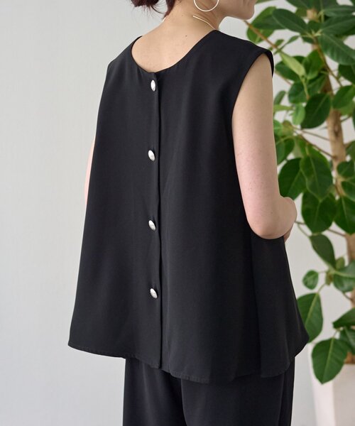 LIVETART（リヴェタート）の「ジョーゼット前後フレアブラウス（ベスト・レディース・ブラウン/ブラック・FREE）」の22枚目の写真