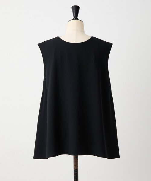 LIVETART（リヴェタート）の「ジョーゼット前後フレアブラウス（ベスト・レディース・ブラウン/ブラック・FREE）」の8枚目の写真