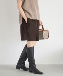 IENA | 《追加3》ウォッシャブルウールショートパンツ(その他パンツ)