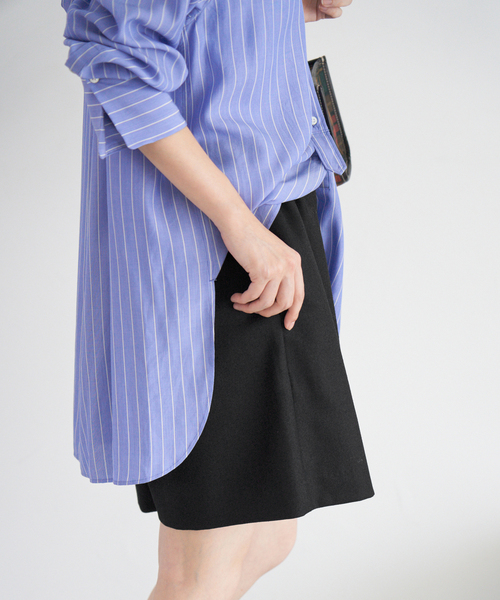 IENA(イエナ)の「《追加3》ウォッシャブルウールショートパンツ(その他パンツ・レディース・チャコールグレー/ブラック/ブラウン・36/38)」の11枚目の写真