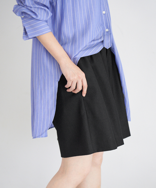 IENA(イエナ)の「《追加3》ウォッシャブルウールショートパンツ(その他パンツ・レディース・チャコールグレー/ブラック/ブラウン・36/38)」の12枚目の写真