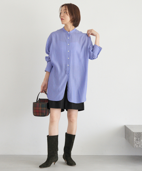 IENA(イエナ)の「《追加3》ウォッシャブルウールショートパンツ(その他パンツ・レディース・チャコールグレー/ブラック/ブラウン・36/38)」の13枚目の写真