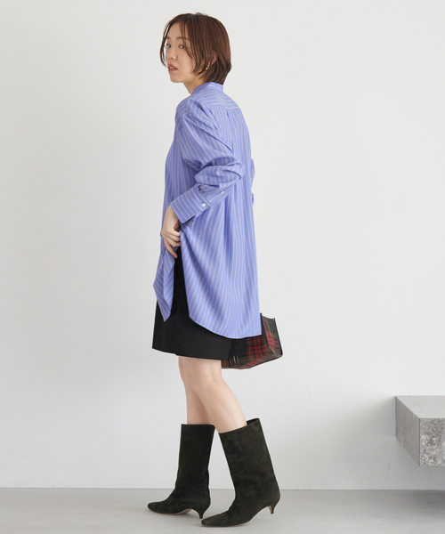 IENA(イエナ)の「《追加3》ウォッシャブルウールショートパンツ(その他パンツ・レディース・チャコールグレー/ブラック/ブラウン・36/38)」の14枚目の写真