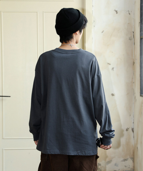 neos（ネオス）の「【neos】ルーズシルエット FAST＆FURIOUS WILD SPEED ワイルドスピード ピグメント風 プリント ロングスリーブ Tシャツ（Tシャツ/カットソー・メンズ・ホワイト系1/ホワイト系2/ブラック系2/ブラック系1・X-LARGE/LARGE/MEDIUM）」の20枚目の写真