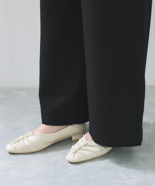 VIS(ビス)の「サスペンダー付き2WAYワイドパンツ(その他パンツ・レディース・ブラック/ベージュ系その他・S/M)」の22枚目の写真