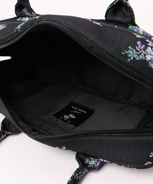 H.A.K（ハク）の「ニットジャカード　スクエアトートバッグ（トートバッグ・レディース・ブラック/ネイビー/ダークグレー/カーキ・FREE）」の7枚目の写真