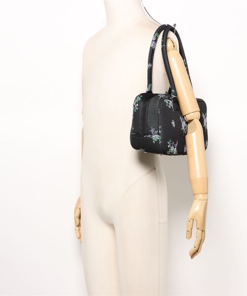 H.A.K（ハク）の「ニットジャカード　スクエアトートバッグ（トートバッグ・レディース・ブラック/ネイビー/ダークグレー/カーキ・FREE）」の8枚目の写真