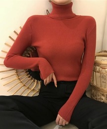 長袖 タートルネックニット インナー ニット