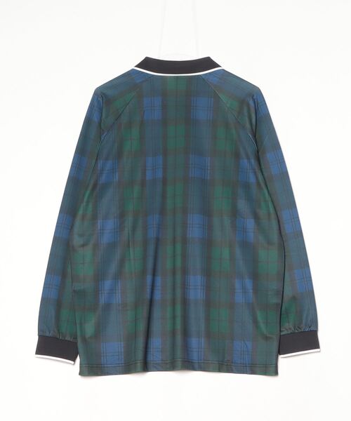 penguin BY MUNSINGWEAR(ペンギン バイ マンシングウェア)の「BLACKWATCH STRETCH GAME SHIRT ストレッチゲームシャツ ゴルフウェア(Tシャツ/カットソー・メンズ・ネイビー・M/XL/L)」の8枚目の写真