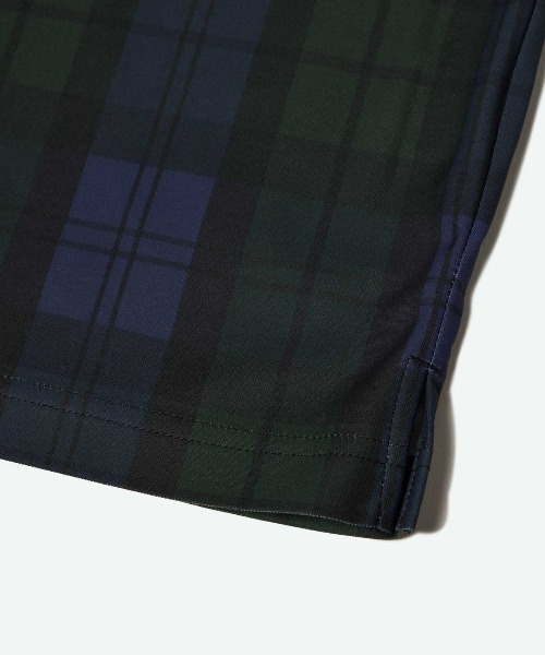 penguin BY MUNSINGWEAR(ペンギン バイ マンシングウェア)の「BLACKWATCH STRETCH GAME SHIRT ストレッチゲームシャツ ゴルフウェア(Tシャツ/カットソー・メンズ・ネイビー・M/XL/L)」の5枚目の写真