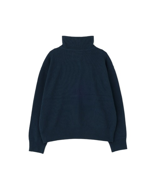 MHL.（エムエイチエル）の「DOUBLE FACE SOFT COTTON JERSEY（Tシャツ/カットソー・レディース・オフホワイト/ターコイズブルー・2）」の7枚目の写真