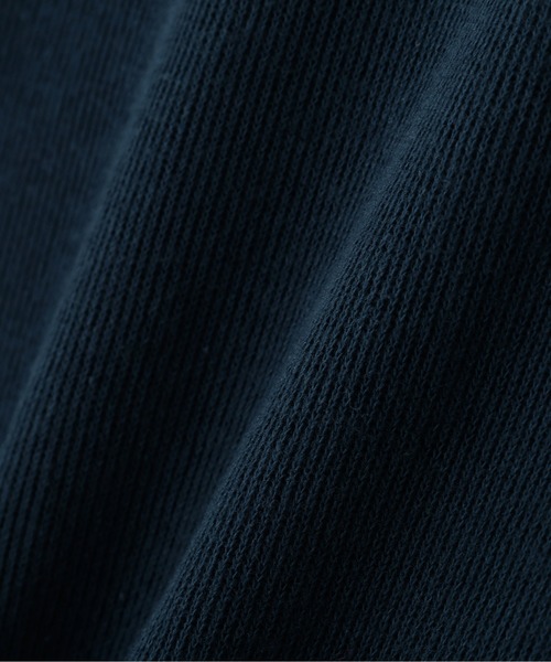 MHL.（エムエイチエル）の「DOUBLE FACE SOFT COTTON JERSEY（Tシャツ/カットソー・レディース・オフホワイト/ターコイズブルー・2）」の8枚目の写真