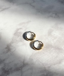 YU-KA:シンプルフープピアス simple hoop pierce