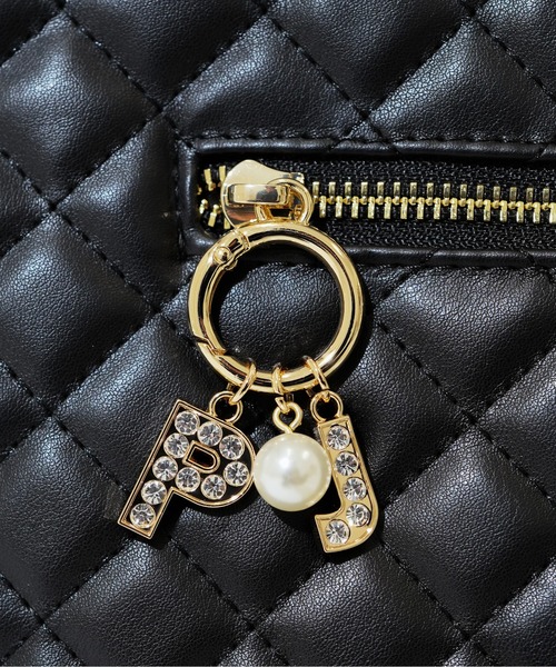 PAUL & JOE ACCESSOIRES(ポールアンドジョーアクセソワ)の「【PAUL & JOE ACCESSOIRES /ポール アンド ジョー アクセソワ 】 QUILTING チャーム付きトートバッグ A4サイズ対応(トートバッグ・レディース・アイボリー/ブラック/ピンク・FREE)」の8枚目の写真