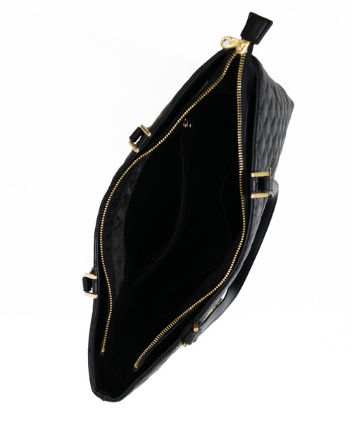 PAUL & JOE ACCESSOIRES(ポールアンドジョーアクセソワ)の「【PAUL & JOE ACCESSOIRES /ポール アンド ジョー アクセソワ 】 QUILTING チャーム付きトートバッグ A4サイズ対応(トートバッグ・レディース・アイボリー/ブラック/ピンク・FREE)」の11枚目の写真