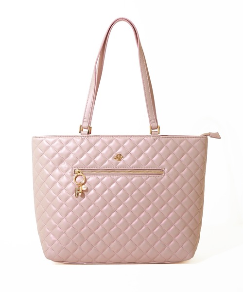PAUL & JOE ACCESSOIRES(ポールアンドジョーアクセソワ)の「【PAUL & JOE ACCESSOIRES /ポール アンド ジョー アクセソワ 】 QUILTING チャーム付きトートバッグ A4サイズ対応(トートバッグ・レディース・アイボリー/ブラック/ピンク・FREE)」の16枚目の写真