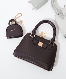 dazzlin | 【dazzlin / ダズリン】 バレッタリボン エコバッグ入バッグチャーム付き ミニハンドバッグ(ハンドバッグ)