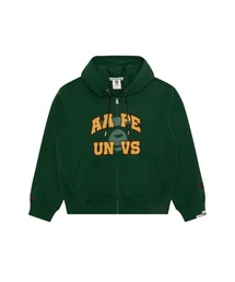 正規品！エイプのパーカー A BATHING APE - A BATHING APE パーカー XL 青x黒x緑等(総柄