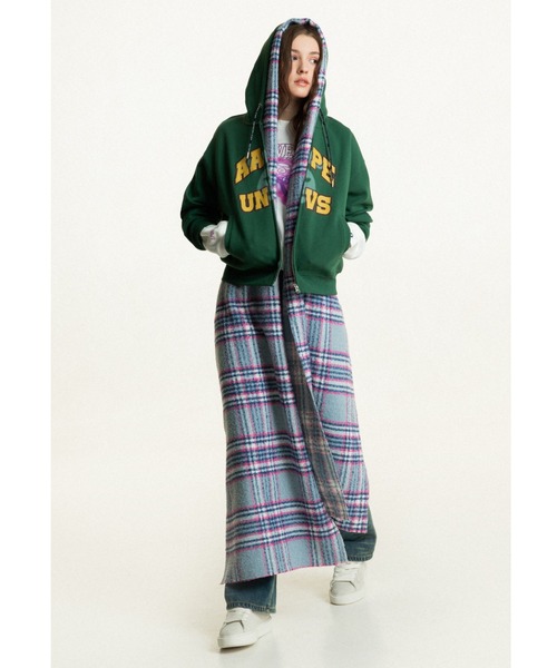 AAPE BY A BATHING APE(エーエイプバイアベイシングエイプ)の「AAPE BASIC ZIP UP HOODIE(パーカー・レディース・グリーン系その他5/ブラック・SMALL/XX-SMALL/X-SMALL)」の13枚目の写真