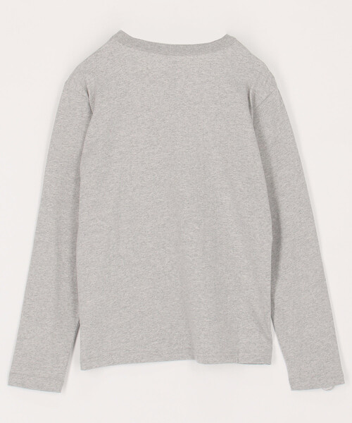 Champion(チャンピオン)の「限定展開 Champion/チャンピオン キッズ ロングスリーブTシャツ / CK-Y401(Tシャツ/カットソー・メンズ・ネイビー/ブラック/オフホワイト/グレー・150/140/130/120/110)」の14枚目の写真