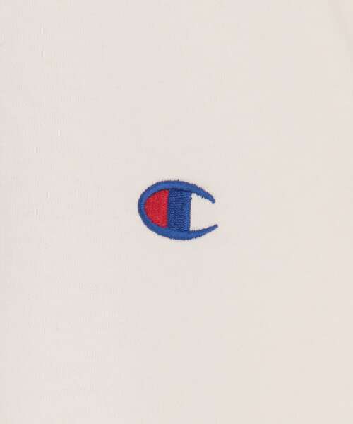 Champion(チャンピオン)の「限定展開 Champion/チャンピオン キッズ ロングスリーブTシャツ / CK-Y401(Tシャツ/カットソー・メンズ・ネイビー/ブラック/オフホワイト/グレー・150/140/130/120/110)」の15枚目の写真