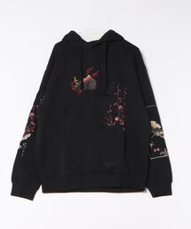 Desigual | 風景柄のフード付きスウェット(スウェット)