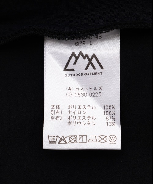 CMF OUTDOOR GARMENT（シーエムエフアウトドアガーメント）の「CMF OUTDOOR GARMENT/シーエムエフ アウトドアガーメント　別注SIMPLE SLOW DRY TEE L/S（Tシャツ/カットソー・メンズ・ブラック/グレー・L/XL/M）」の6枚目の写真