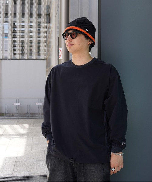 CMF OUTDOOR GARMENT（シーエムエフアウトドアガーメント）の「CMF OUTDOOR GARMENT/シーエムエフ アウトドアガーメント　別注SIMPLE SLOW DRY TEE L/S（Tシャツ/カットソー・メンズ・ブラック/グレー・L/XL/M）」の16枚目の写真