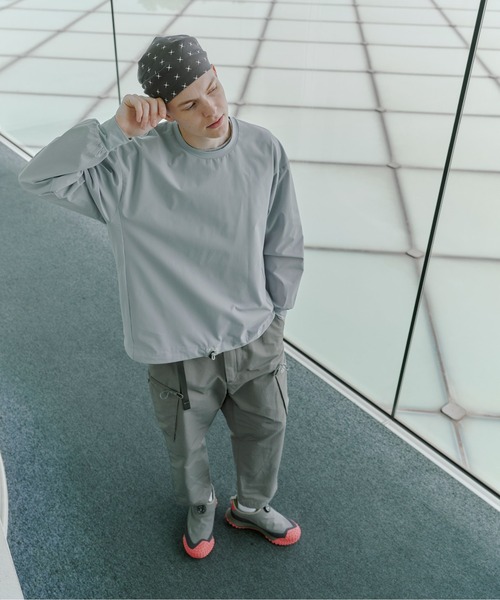 CMF OUTDOOR GARMENT（シーエムエフアウトドアガーメント）の「CMF OUTDOOR GARMENT/シーエムエフ アウトドアガーメント　別注SIMPLE SLOW DRY TEE L/S（Tシャツ/カットソー・メンズ・ブラック/グレー・L/XL/M）」の17枚目の写真