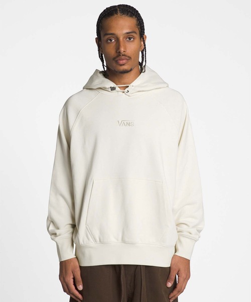 VANS(バンズ)の「VANS PREMIUM フーディー / Premium Standards Hoodie Fleec VN000GZ189F1(パーカー・メンズ・オフホワイト・SMALL/MEDIUM/LARGE/X-LARGE/XX-LARGE)」の1枚目の写真