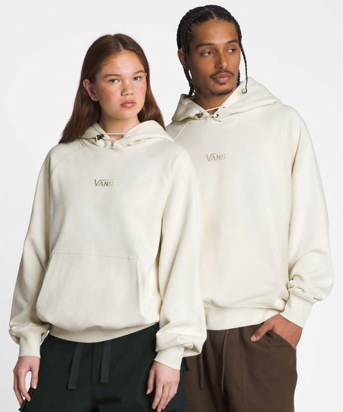 VANS(バンズ)の「VANS PREMIUM フーディー / Premium Standards Hoodie Fleec VN000GZ189F1(パーカー・メンズ・オフホワイト・SMALL/MEDIUM/LARGE/X-LARGE/XX-LARGE)」の4枚目の写真