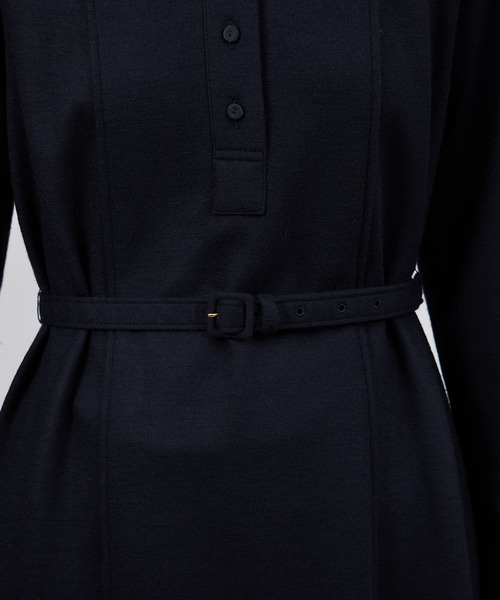 ROPE'（ロペ）の「ウールジャージーワンピース/イージーケア（ワンピース・レディース・ネイビー・FREE）」の12枚目の写真