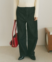 VANNIE U | ハイウエストワイドデニム(デニムパンツ)