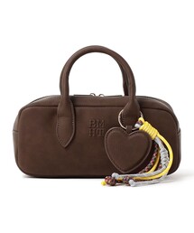 チャーム付き ボストン バッグ
