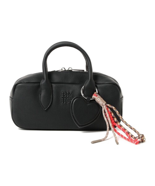 BEAMS HEART(ビームスハート)の「チャーム付き ボストン バッグ(ボストンバッグ・レディース・ブラック/ブラウン系その他3・ONE SIZE)」の5枚目の写真