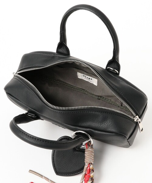 BEAMS HEART(ビームスハート)の「チャーム付き ボストン バッグ(ボストンバッグ・レディース・ブラック/ブラウン系その他3・ONE SIZE)」の7枚目の写真