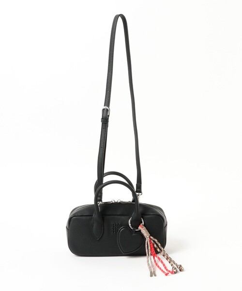 BEAMS HEART(ビームスハート)の「チャーム付き ボストン バッグ(ボストンバッグ・レディース・ブラック/ブラウン系その他3・ONE SIZE)」の8枚目の写真