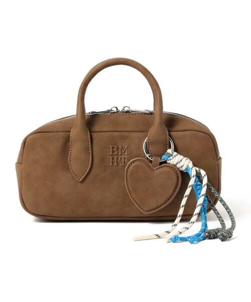 BEAMS HEART(ビームスハート)の「チャーム付き ボストン バッグ(ボストンバッグ・レディース・ブラック/ブラウン系その他3・ONE SIZE)」の9枚目の写真