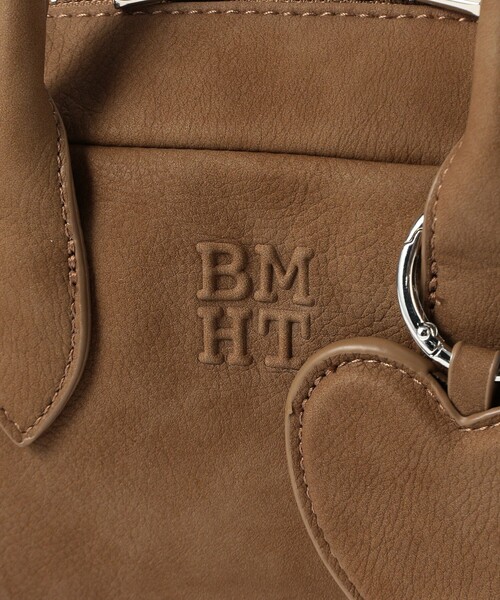 BEAMS HEART(ビームスハート)の「チャーム付き ボストン バッグ(ボストンバッグ・レディース・ブラック/ブラウン系その他3・ONE SIZE)」の14枚目の写真