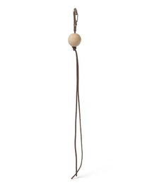 hobo（ホーボー）の「【hobo / ホーボー】 ROUND WOOD BEADS KEY RING with BRASS（キーホルダー）」