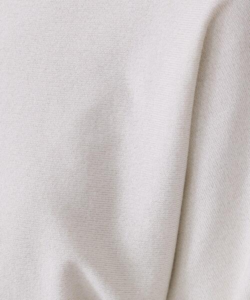 index（インデックス）の「ビジューキーネックドルマンニット【洗濯機OK】（ニット/セーター・レディース・ピンク系/ネイビー/ホワイト系8/グリーン系5/ナチュラル・34/36/38/40/42）」の16枚目の写真