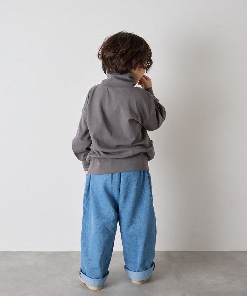 riziere(リジェール)の「センターシームデニムパンツ(デニムパンツ・キッズ・ブルー・150/140/130/120/110/100/90)」の10枚目の写真