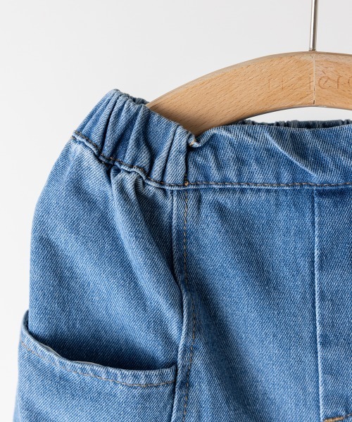 riziere(リジェール)の「センターシームデニムパンツ(デニムパンツ・キッズ・ブルー・150/140/130/120/110/100/90)」の13枚目の写真