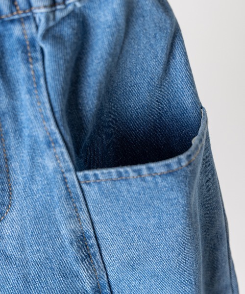 riziere(リジェール)の「センターシームデニムパンツ(デニムパンツ・キッズ・ブルー・150/140/130/120/110/100/90)」の14枚目の写真