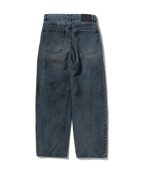 F-LAGSTUF-F(フラグスタフ)の「【F-LAGSTUF-F/フラグスタフ】DENIM BAGGIE PANTS(デニムパンツ・メンズ・インディゴブルー/ブラウン/ブラック・L)」の6枚目の写真