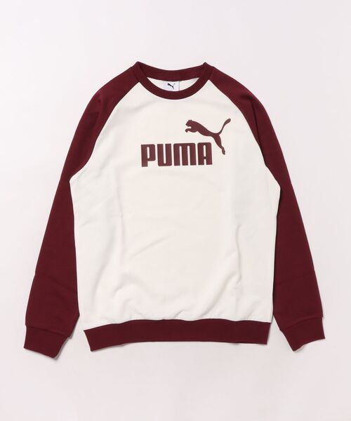 PUMA(プーマ)の「《PUMA》ESS MX クルー DK(スウェット・キッズ・グレー系その他/ブラック系その他/ホワイト系その他・130/140/150/160)」の1枚目の写真